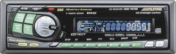 ALPINE CDM 7870R