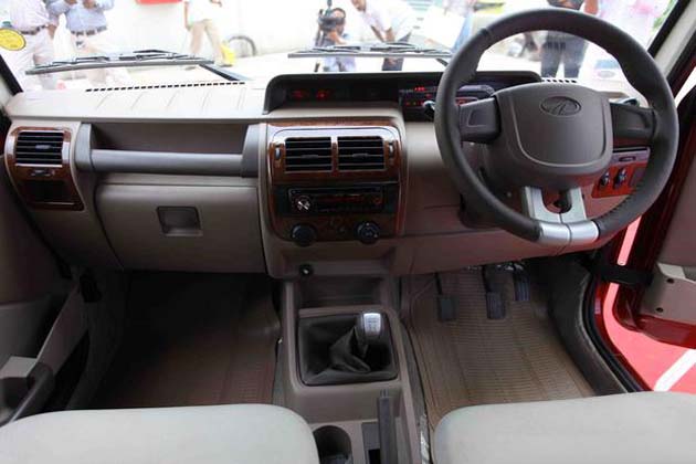 2011 Mahindra Bolero m2DiCR interior As of now Mahindra haven't introduced