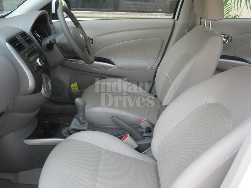 Skoda Rapid interior Nissan Sunny interior
