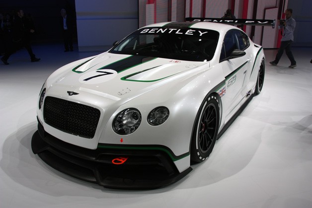 Bentley Continental GT3 Race Car revealed at the Paris Motor Show 2012