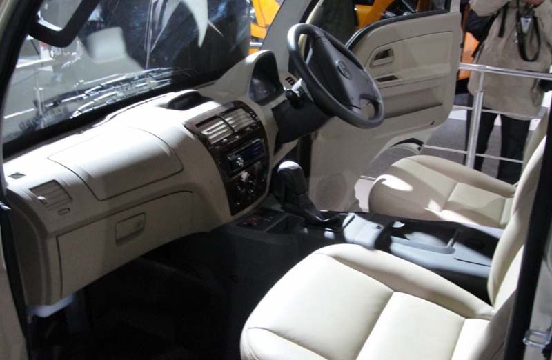 Tata Prima interior