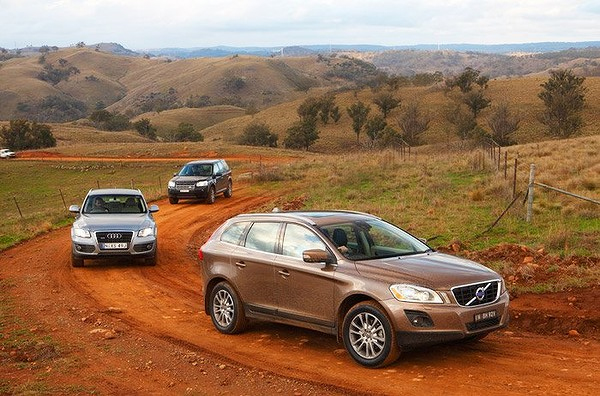 Land Rover Freelander 2 versus Volvo XC60 versus Audi Q5