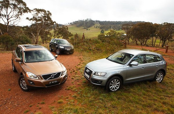 Land Rover Freelander 2 versus Volvo XC60 versus Audi Q5