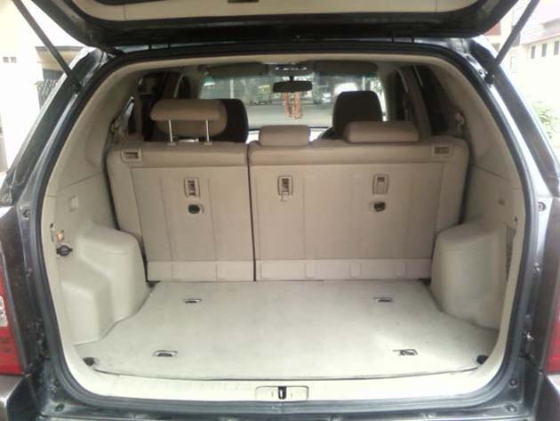 Hyundai Tucson trunk