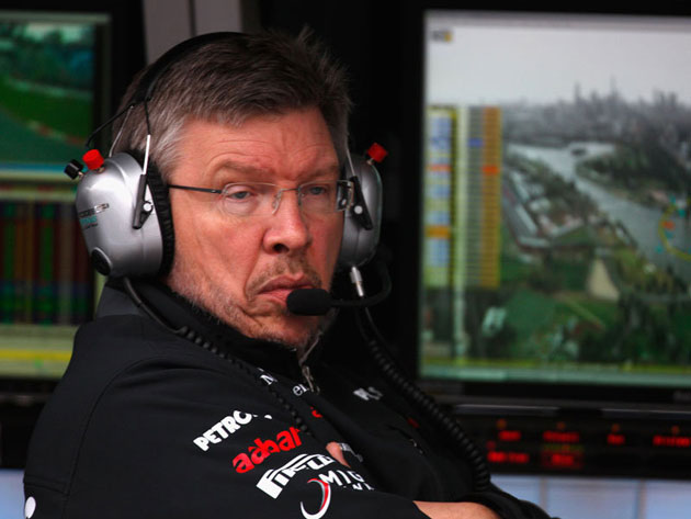Team Principal Ross Brawn Mercedes GP aims for Championship in 2013 F1 season
