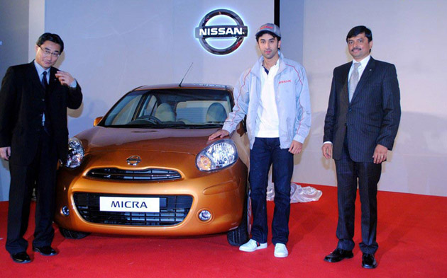 Ranbir Kapoor in Nissan Micra ad
