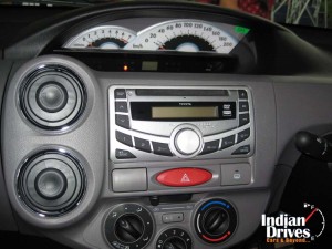 Toyota Etios diesel interior