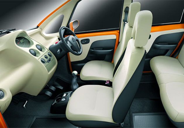 2012 Tata Nano interior