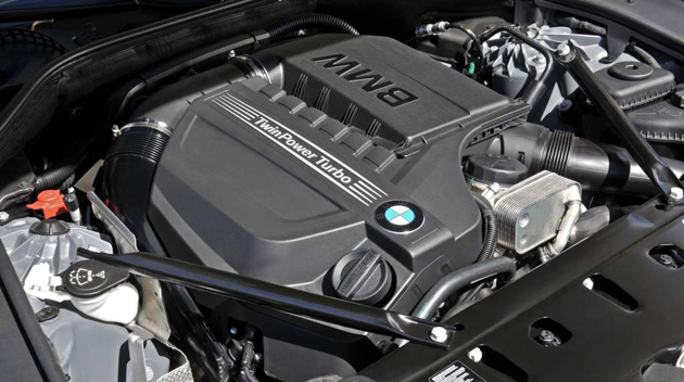 BMW 6 Series Coupe interior engine
