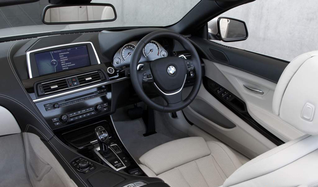 BMW 6 Series Coupe interior