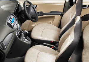 Hyundai i10 LPG interior