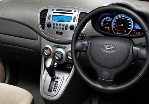 Hyundai i10 LPG interior