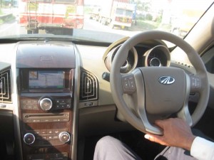Mahindra XUV500 interior
