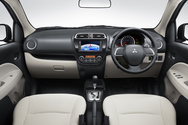 Mitsubishi Mirage interior