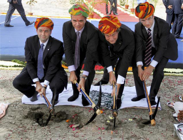 Foundation Stone of PSA Peugeot Citroen to Be Laid At Sanand Facility Today Foundation Stone of PSA Peugeot Citroen to Be Laid At Sanand Facility Today