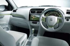 Suzuki Swift EV Hybrid interior