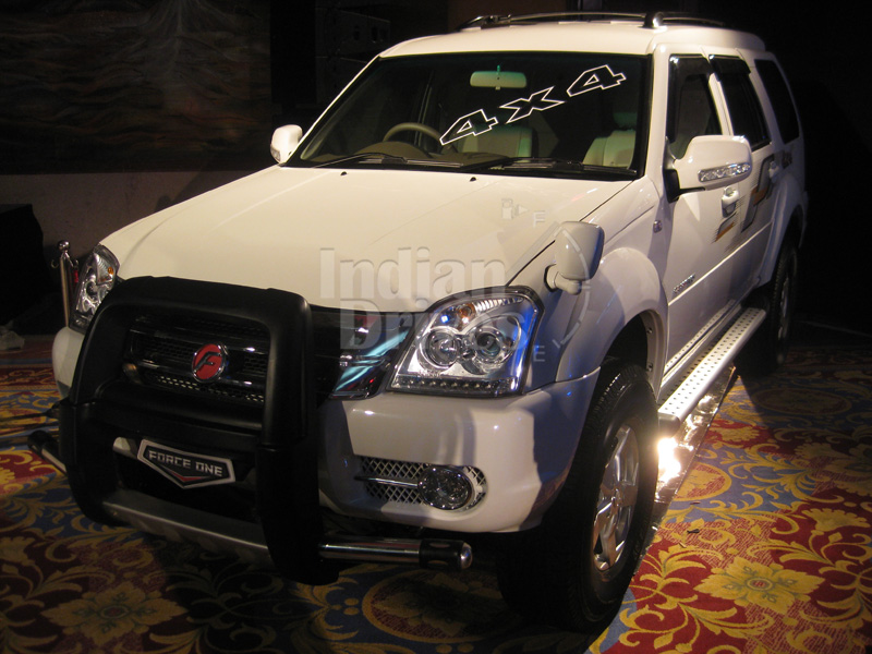 Force One 4WD to be Introduced at 2012 Auto Expo