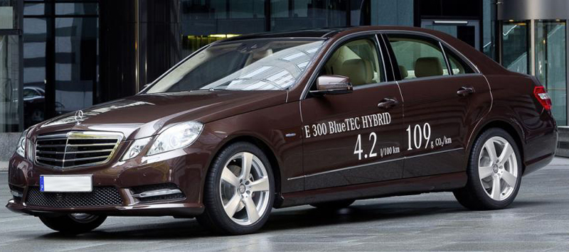 Mercedes Benz E-class Hybrid Car Range Unveiled