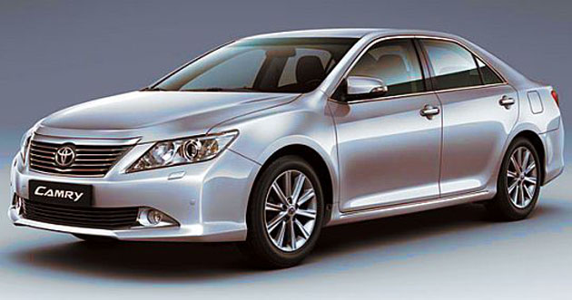 Toyota Camry to be showcased at the 2012 Auto Expo
