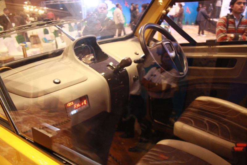 Bajaj RE60 interior Bajaj RE60 interior