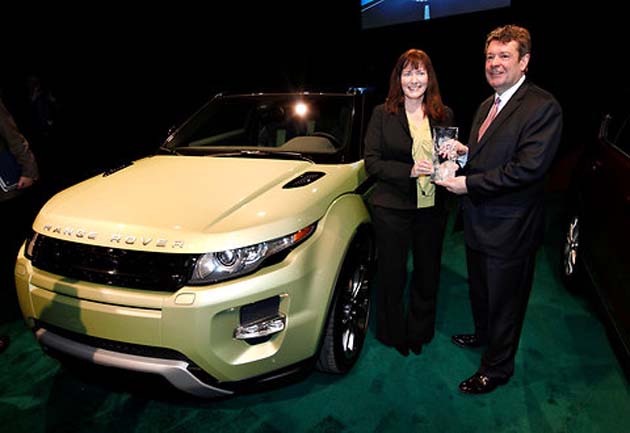 Land Rover Evoque gets best North American truck award