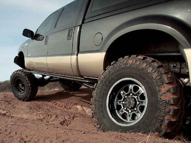 Larger and bolder tyres