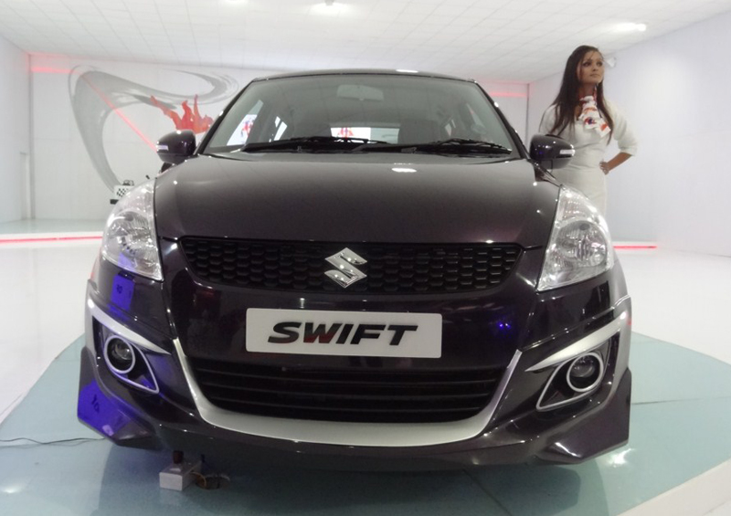 Maruti showcases a sporty Swift, SX4 Crossover and SX4 Poise Maruti showcases a sporty Swift, SX4 Crossover and SX4 Poise