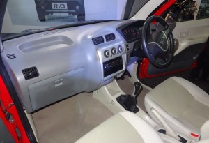 Premier Rio compact SUV interior