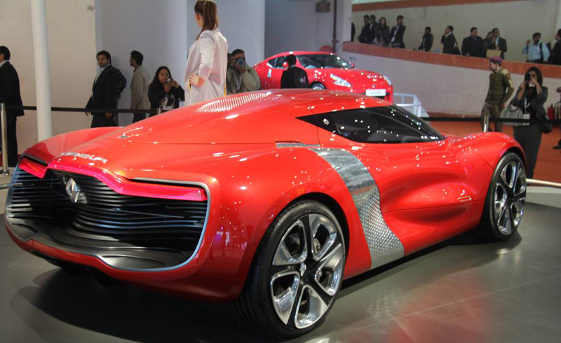 Renault DeZir unveiled at the Auto Expo in Delhi Renault DeZir unveiled at the Auto Expo in Delhi
