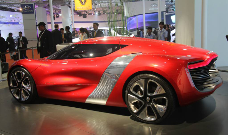 Renault DeZir unveiled at the Auto Expo in Delhi
