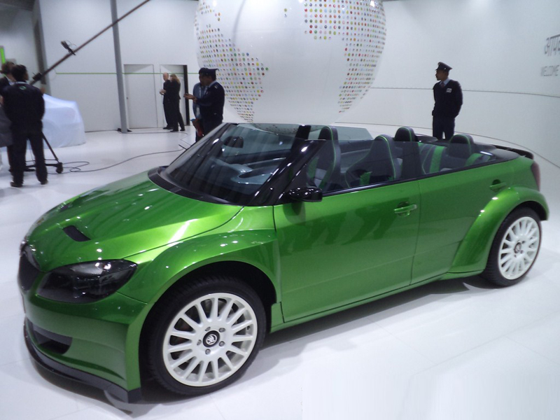 Skoda Fabia RS 2000 at 2012 Auto Expo