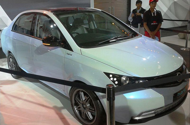 Manza hybrid diesel concept could provide design leads to next-gen TATA Manza