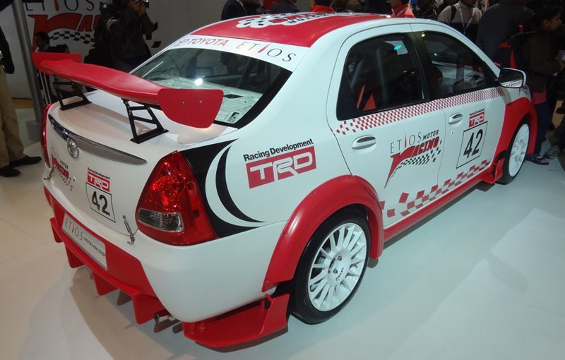 Toyota Etios Motor Racing Series Introduced at 2012 Auto Expo