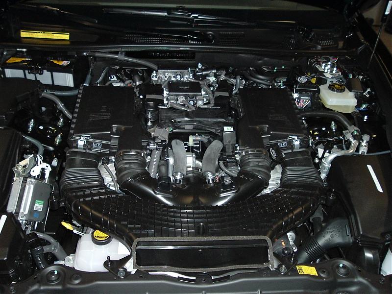 2012 Lexus LS 460 engine