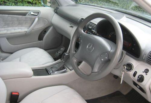 New Mercedes Benz C220 interior