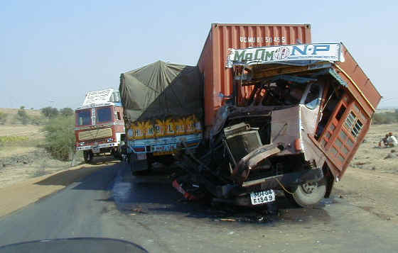 Indian roads are the deadliest! Indian roads are the deadliest!