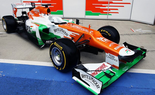 Sahara Force India Reveals the VJM05 at Silverstone