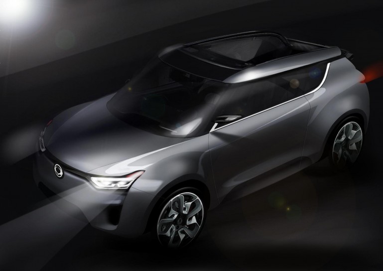 Ssangyong XIV-2 crossover concept
