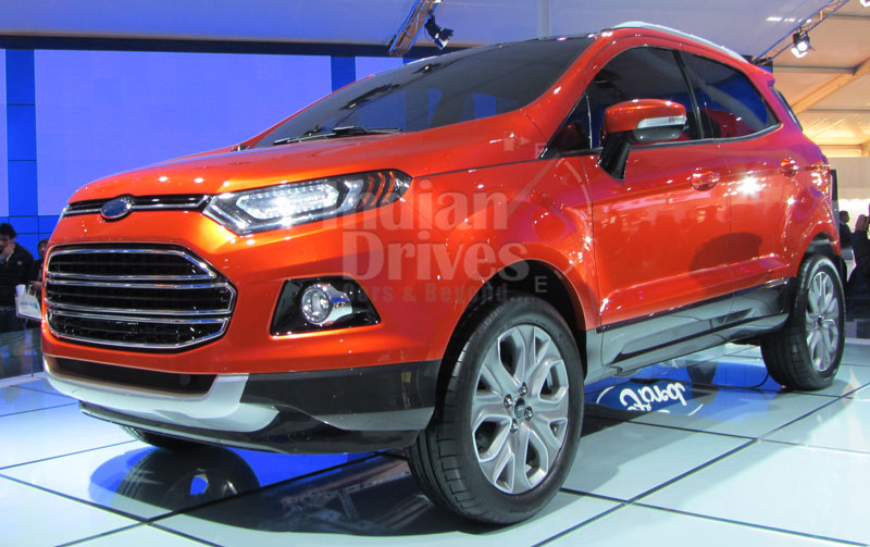 2012 Ford EcoSport's interior's detail out partially