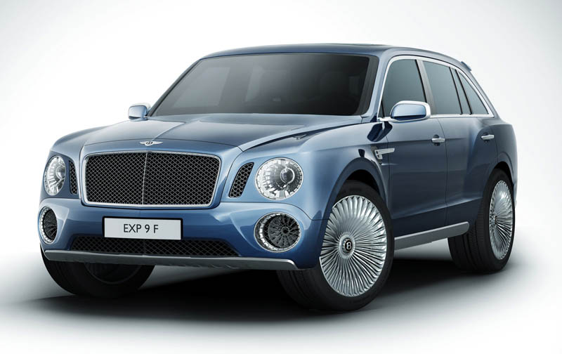 Bentley EXP 9 F Performance SUV Concept revealed