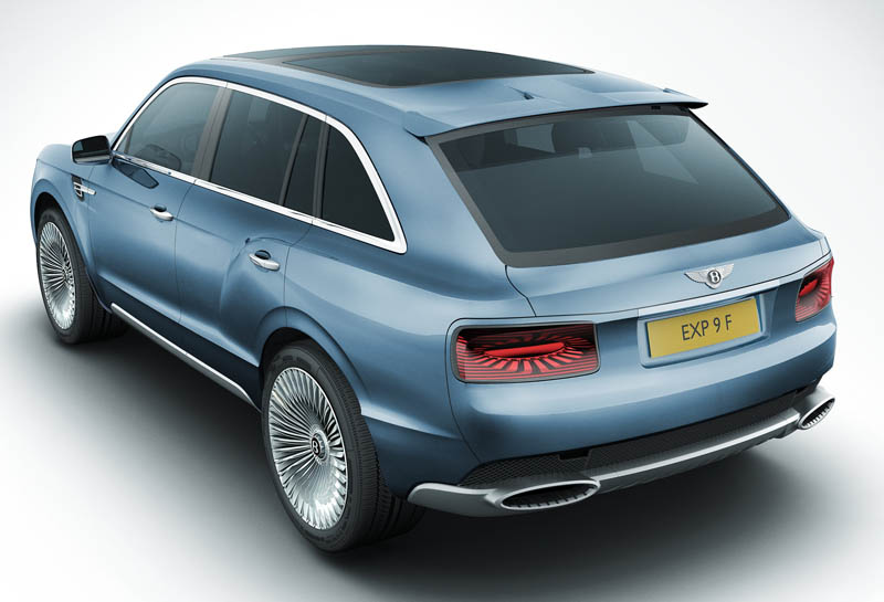 Bentley EXP 9 F Performance SUV Concept revealed