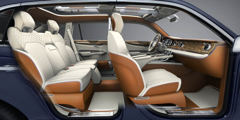 Bentley EXP 9 F interior