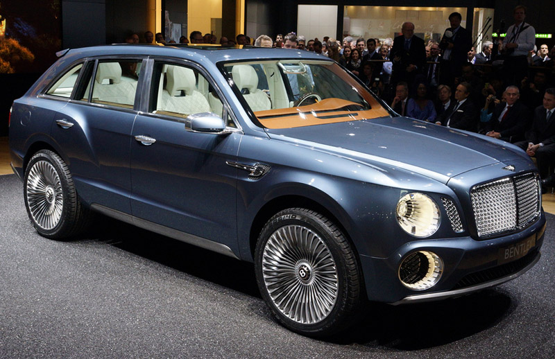 Bentley picked the SUV over the Sports car