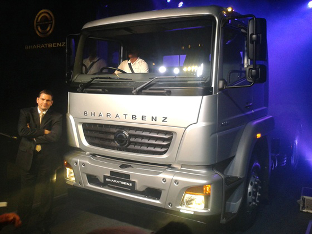 BharatBenz unveils its truck range for India BharatBenz unveils its truck range for India