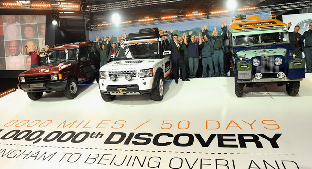 Epic Road Trip of the Millionth Land Rover Discovery