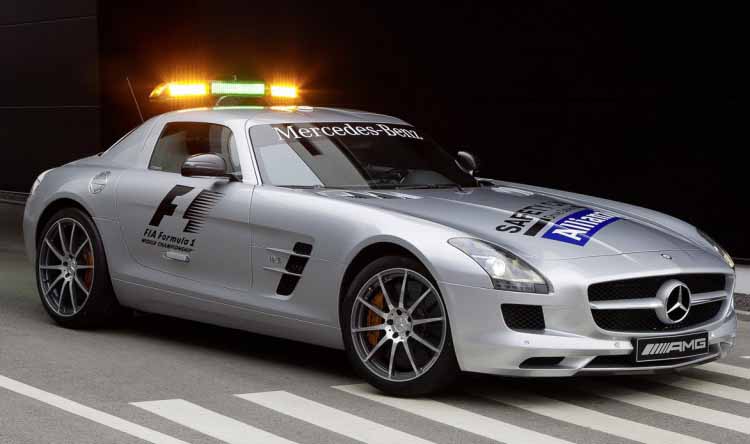 Mercedes-Benz back to F1 Safety duty with SLS AMG and C63 AMG