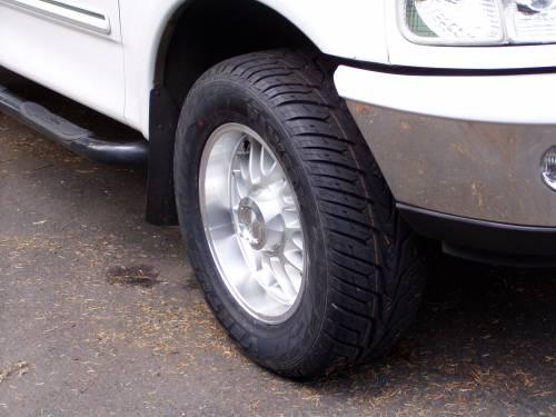 Tires in proper road condition