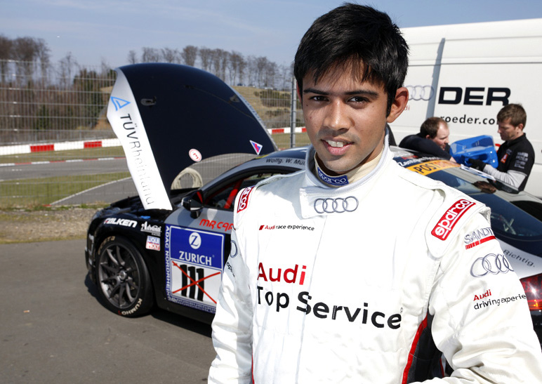 Aditya Patel signed by Audi for endurance series