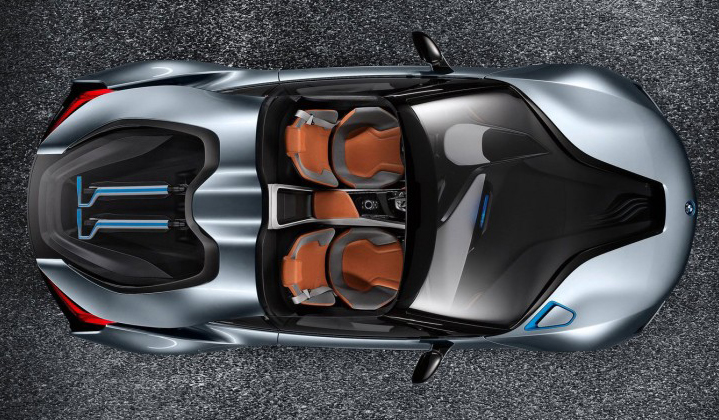 BMW i8 Spyder Concept topview