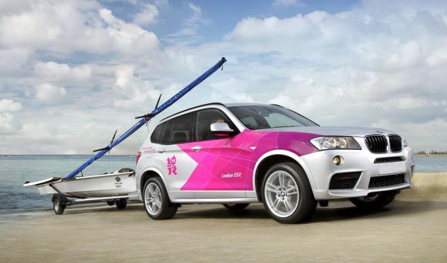 BMW unveils its 2012 London Olympic fleet